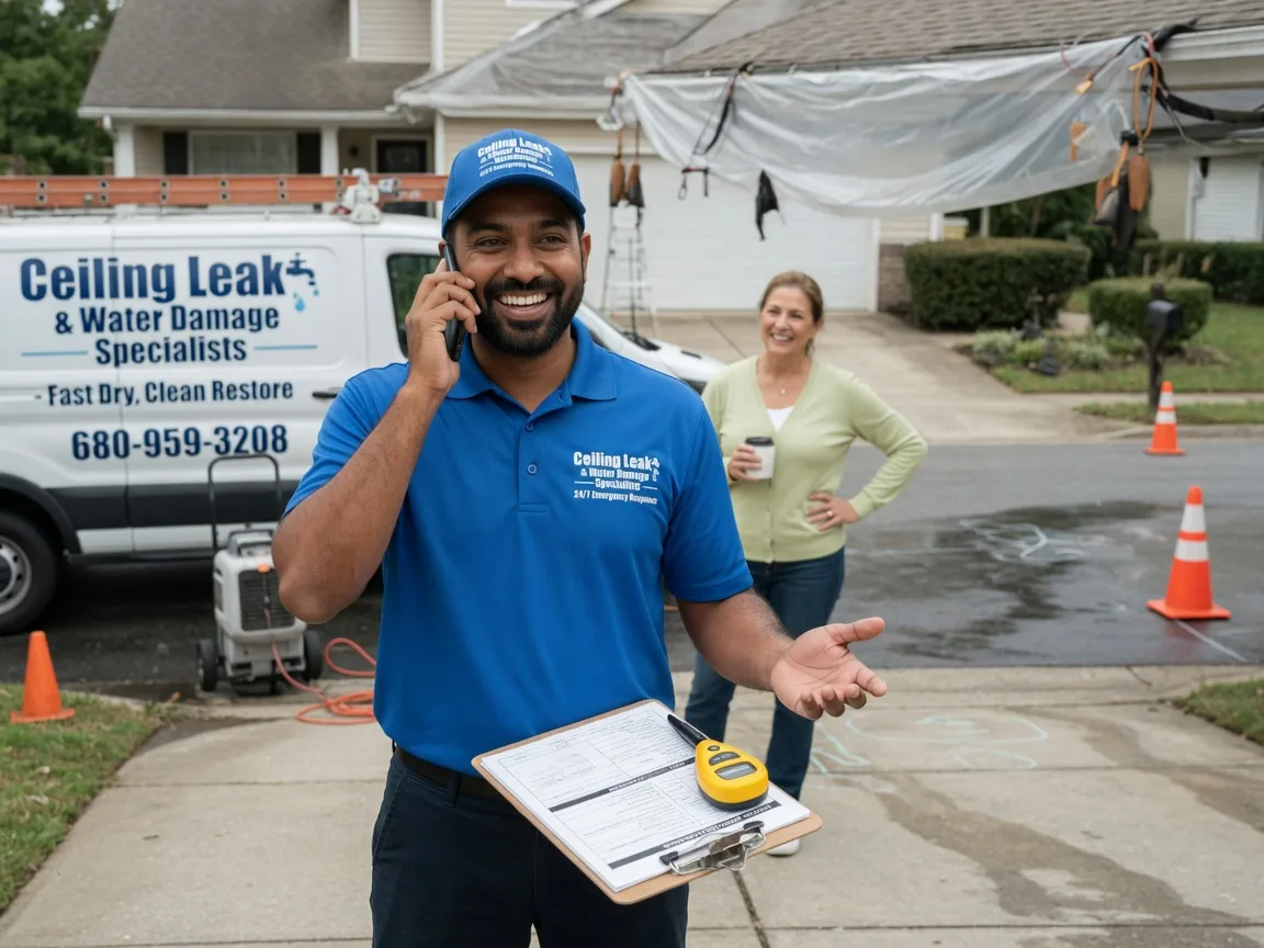 Ceiling Leak Cleanup Glenwood, AL FAQs