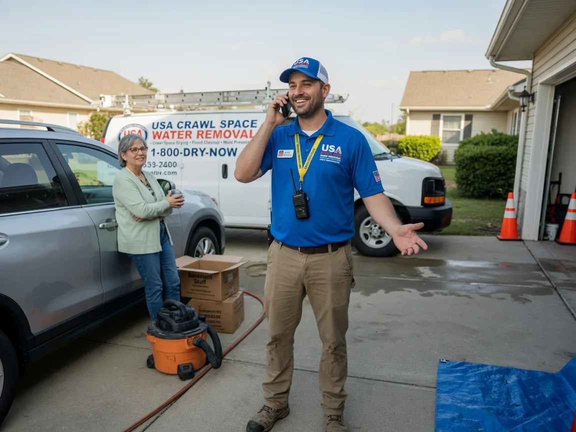 Crawl Space Water Removal Glenwood, AL FAQs